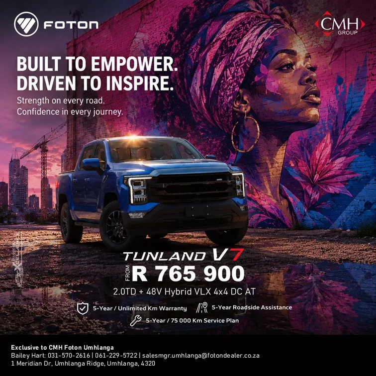 CMH Foton Umhlanga header