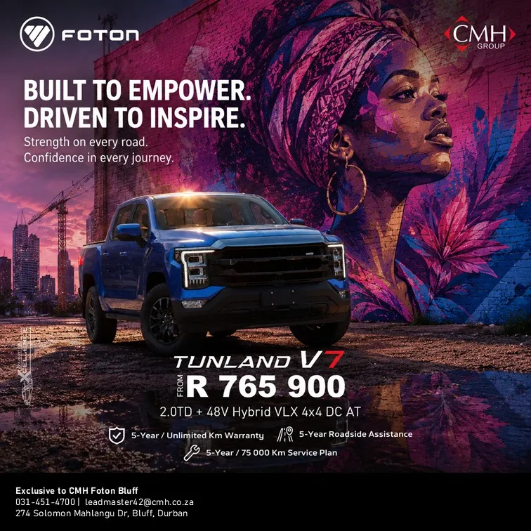 CMH Foton Bluff header